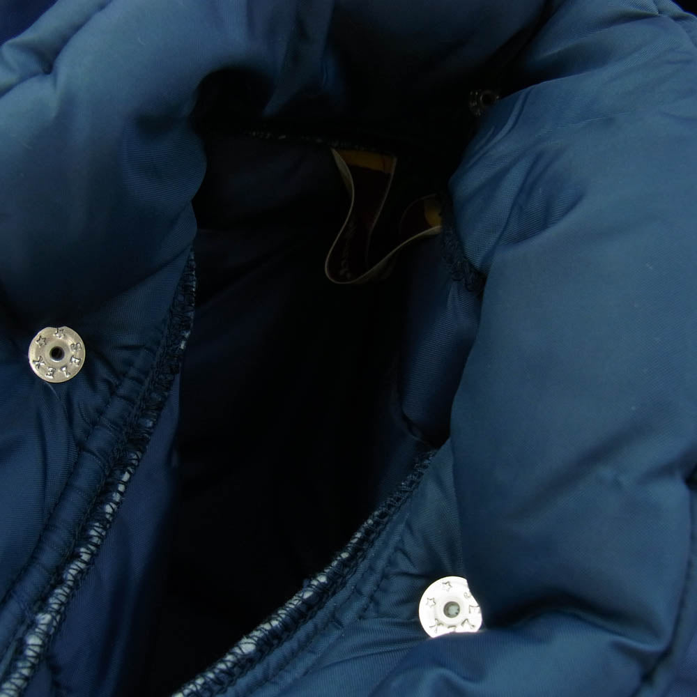 TENDERLOIN テンダーロイン T-NRA JACKET ナイロン パディング ロゴワッペン付 中綿 ジャケット ブルー系 38【中古】