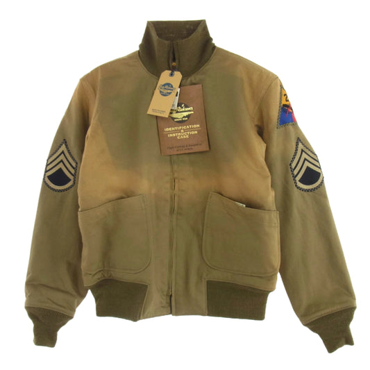 Buzz Rickson's バズリクソンズ BR13113 2nd Aemor Division Type TANK タンカース ジャケット ミリタリージャケット カーキ系 36【中古】