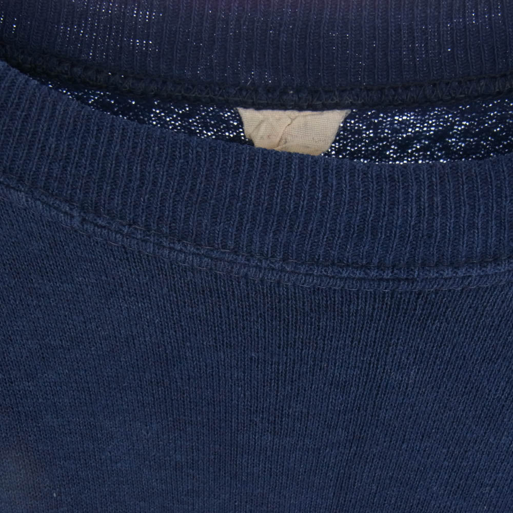 ヴィンテージ ヴィンテージ RAGU ラグーソース 企業ロゴ プリント スウェット ネイビー系【中古】