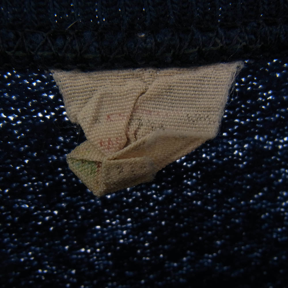 ヴィンテージ ヴィンテージ RAGU ラグーソース 企業ロゴ プリント スウェット ネイビー系【中古】