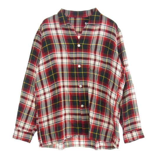 ヴィンテージ 60's～70's チェック柄 シャツ 長袖 マルチカラー系【中古】
