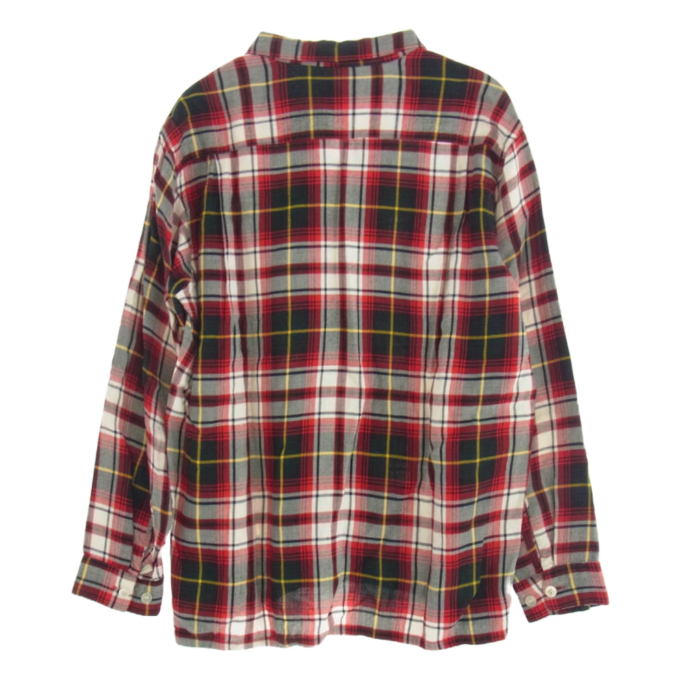 ヴィンテージ 60's～70's チェック柄 シャツ 長袖 マルチカラー系【中古】