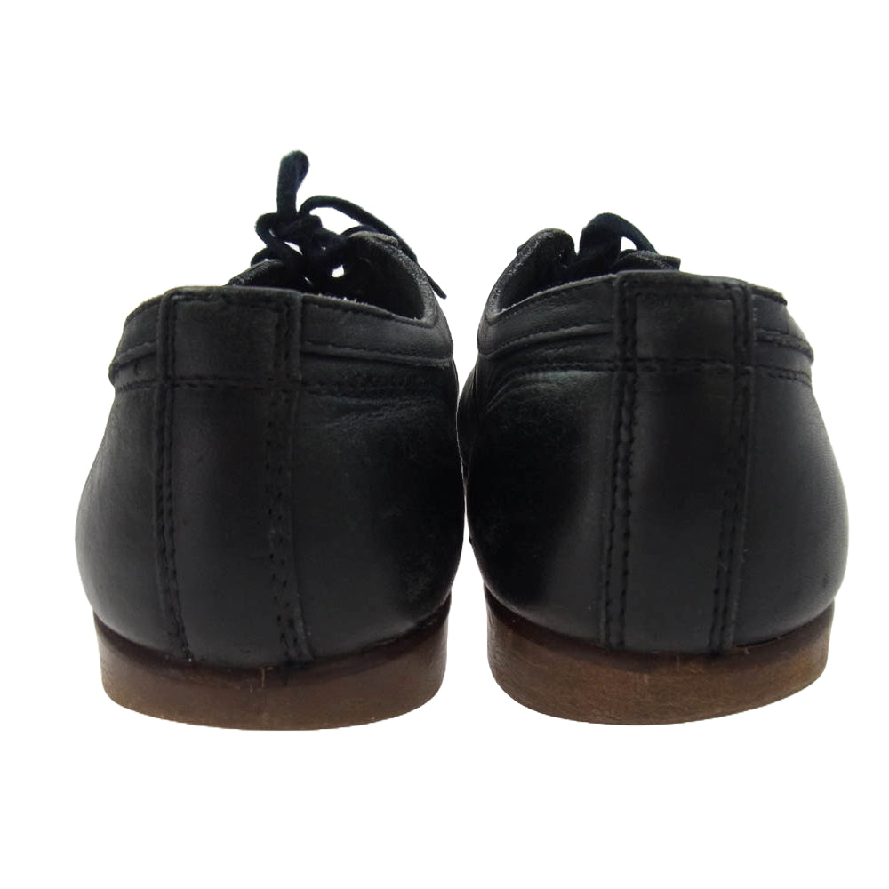 ヴィンテージ 60s 70s ドイツ軍 ジャーマントレーナー スニーカー ブラック系 38【中古】