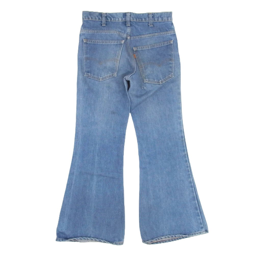 Levi's リーバイス 80's ヴィンテージ 684 オレンジタブ ベルボトム デニム パンツ ボタン裏刻印8 インディゴブルー系 サイズ表記無【中古】