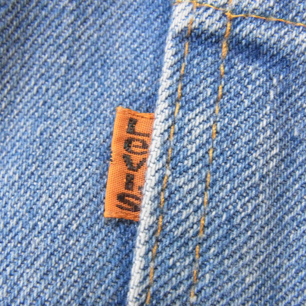 Levi's リーバイス 80's ヴィンテージ 684 オレンジタブ ベルボトム デニム パンツ ボタン裏刻印8 インディゴブルー系 サイズ表記無【中古】