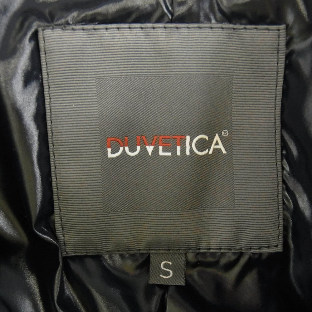 DUVETICA デュベティカ TERAMBO ダウン ステンカラー コート ダウンコート ネイビー系 S【中古】