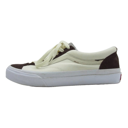 VANS バンズ V360G BILLYSENT × BILLY'S BILLYSENT OLD SKOOL ビリーズ別注 オールドスクール ローカット スニーカー オフホワイト系 ブラウン系 28cm【中古】