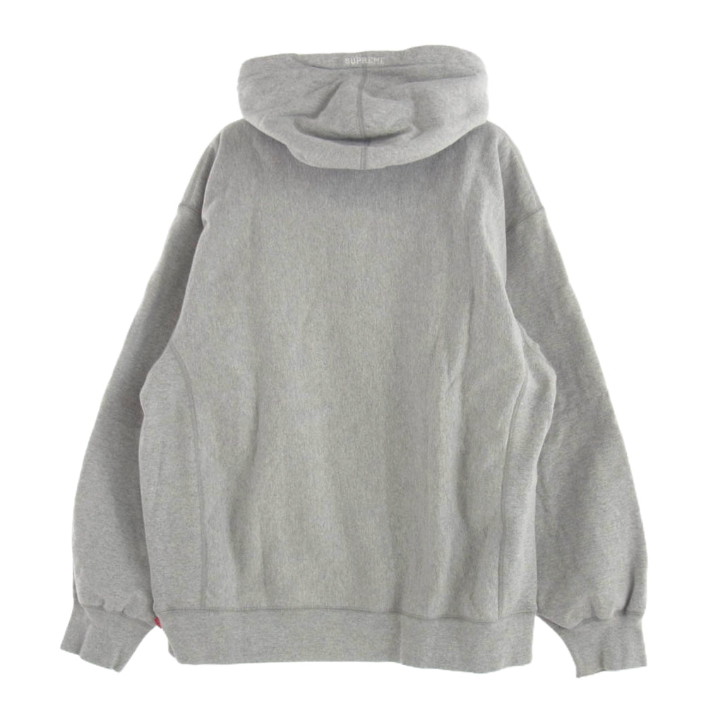 Supreme シュプリーム 20AW S Logo Hooded Sweatshirt Sロゴ プルオーバー スウェット パーカー フーディ グレー系 XL【中古】