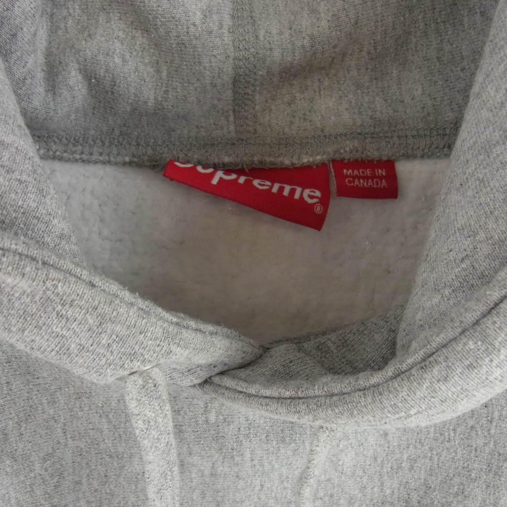 Supreme シュプリーム 20AW S Logo Hooded Sweatshirt Sロゴ プルオーバー スウェット パーカー フーディ グレー系 XL【中古】