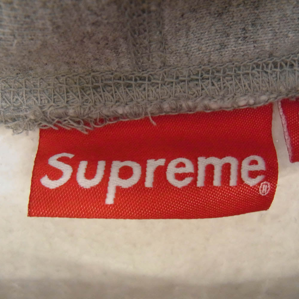 Supreme シュプリーム 20AW S Logo Hooded Sweatshirt Sロゴ プルオーバー スウェット パーカー フーディ グレー系 XL【中古】