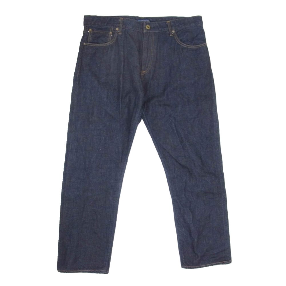 JAPAN BLUE JEANS ジャパンブルージーンズ Lot.001 ジップフライ レッドライン 赤耳 ストレート ストレッチ デニム パンツ インディゴブルー系 36【中古】