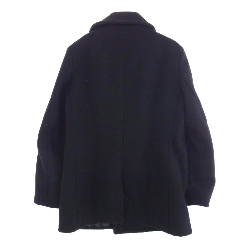 schott ショット 7477 USA製 PEA JACKET ピージャケット ピーコート ブラック系 M【中古】