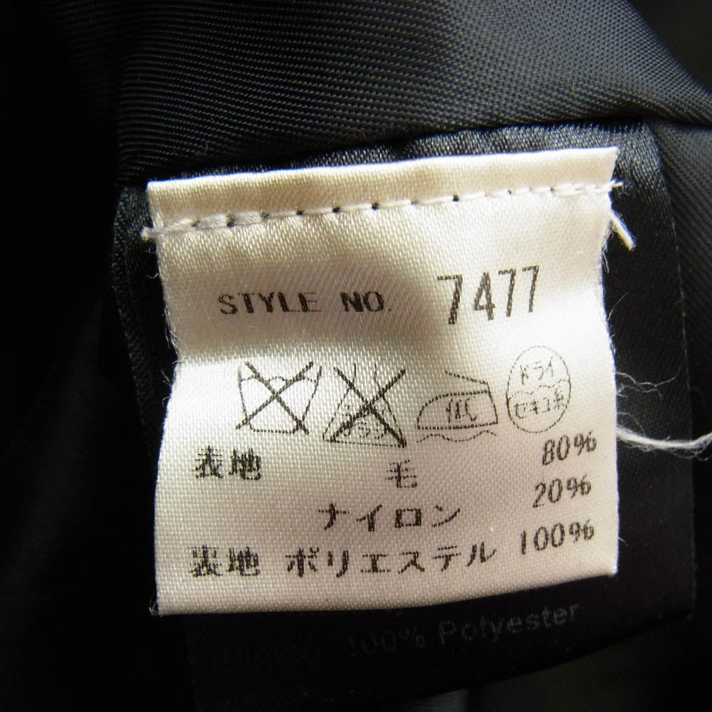 schott ショット 7477 USA製 PEA JACKET ピージャケット ピーコート ブラック系 M【中古】