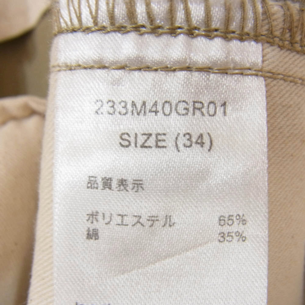 Dickies ディッキーズ 233M40GR01 × UNITED ARROWS green label relaxing ワークパンツ ブラウン系 34【中古】
