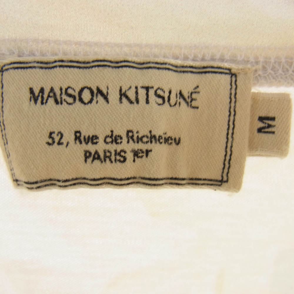 メゾンキツネ フォックス ロゴ マルチカラー 半袖 Tシャツ マルチカラー系 M【中古】