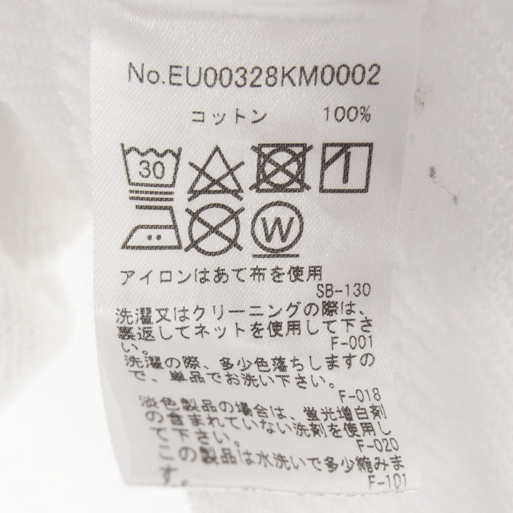 メゾンキツネ EU00328KM0002 トライアングル ロゴ プリント スウェット ホワイト系 M【中古】