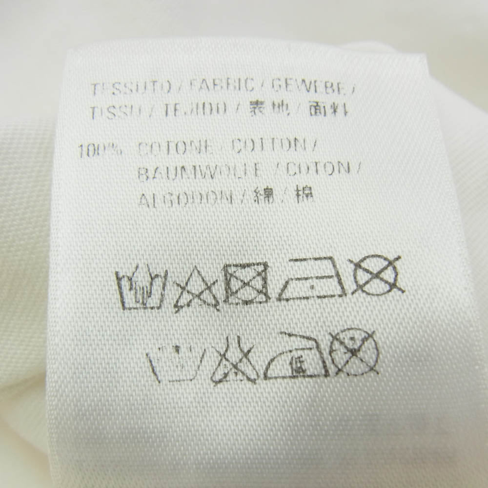 BALENCIAGA バレンシアガ 19SS 556150 TYK23 BB ロゴ プリント 半袖 Tシャツ カットソー ホワイト系 XS【中古】