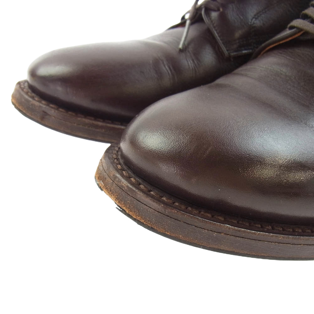 ブラザーブリッジ BBB-234001 FRANKLIN プレーントゥ ダービー シューズ ダークブラウン系 7.5【中古】