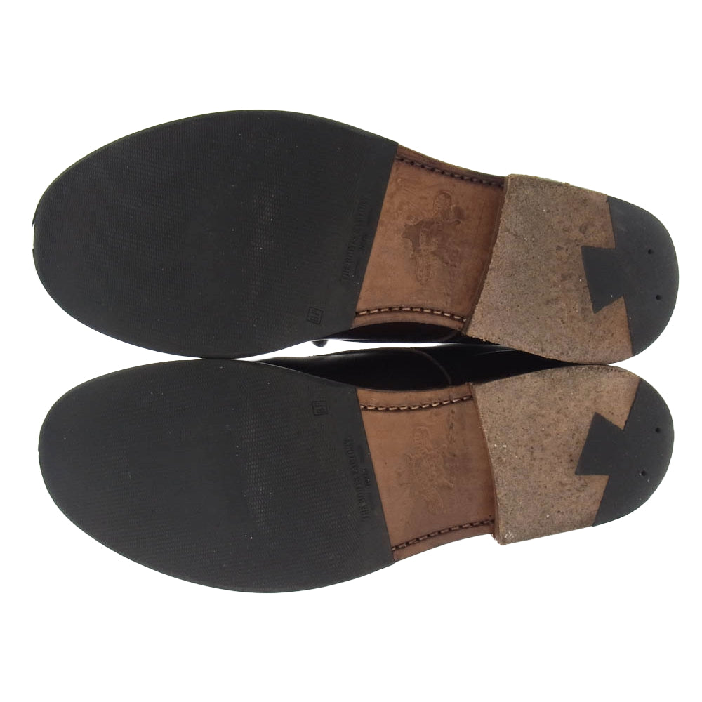 ブラザーブリッジ BBB-234001 FRANKLIN プレーントゥ ダービー シューズ ダークブラウン系 7.5【中古】