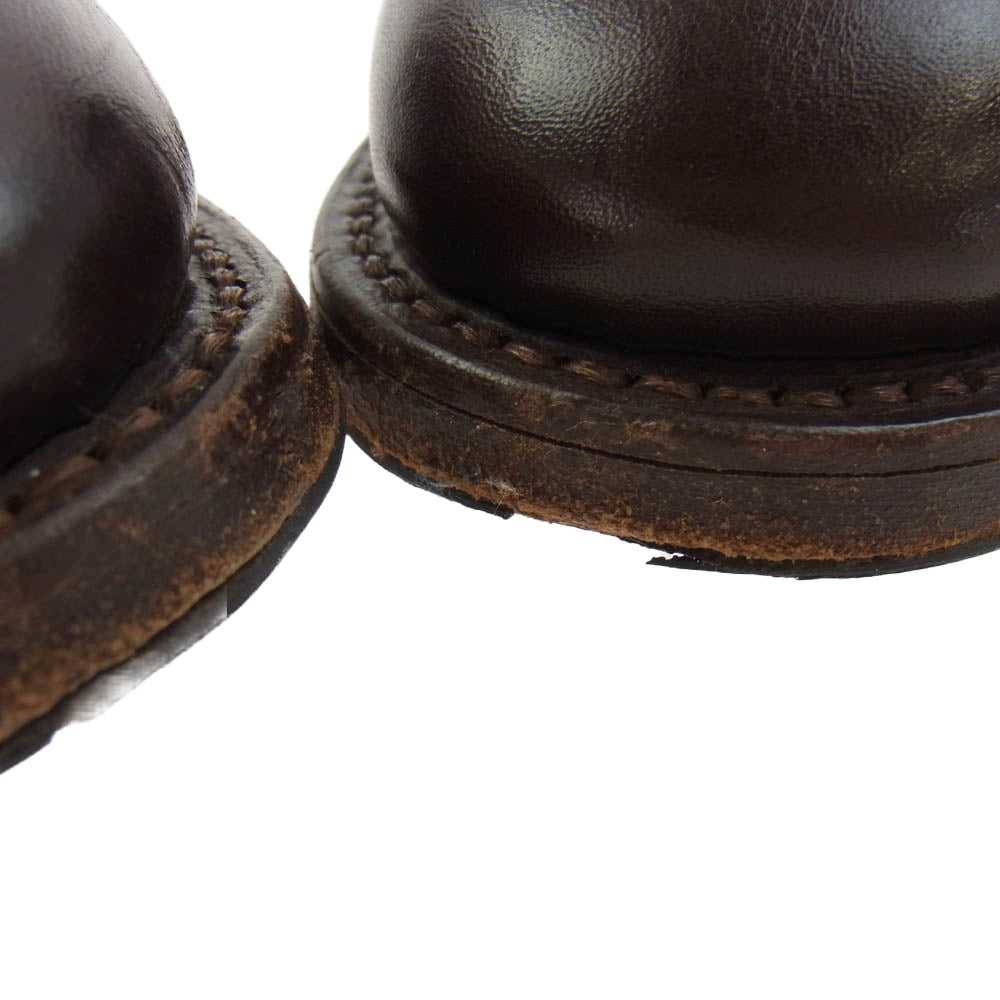 ブラザーブリッジ BBB-234001 FRANKLIN プレーントゥ ダービー シューズ ダークブラウン系 7.5【中古】