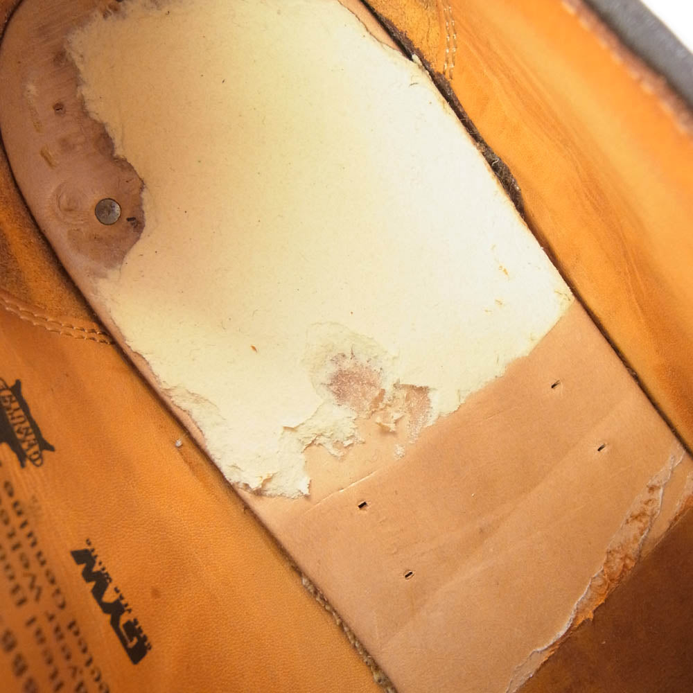 ブラザーブリッジ BBB-234001 FRANKLIN プレーントゥ ダービー シューズ ダークブラウン系 7.5【中古】