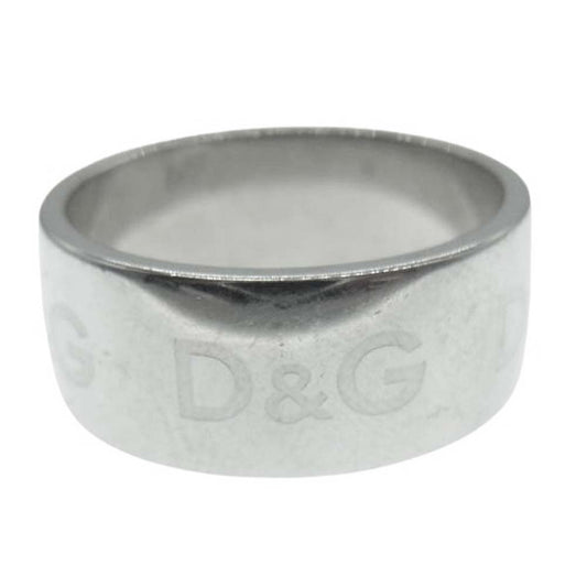 DOLCE&GABBANA ドルチェアンドガッバーナ D&G DGロゴ リング シルバー系 17号【中古】