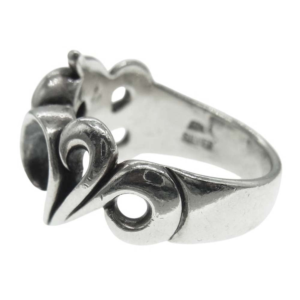 M'S COLLECTION エムズコレクション トライバル シルバー リング シルバー系 21号【中古】