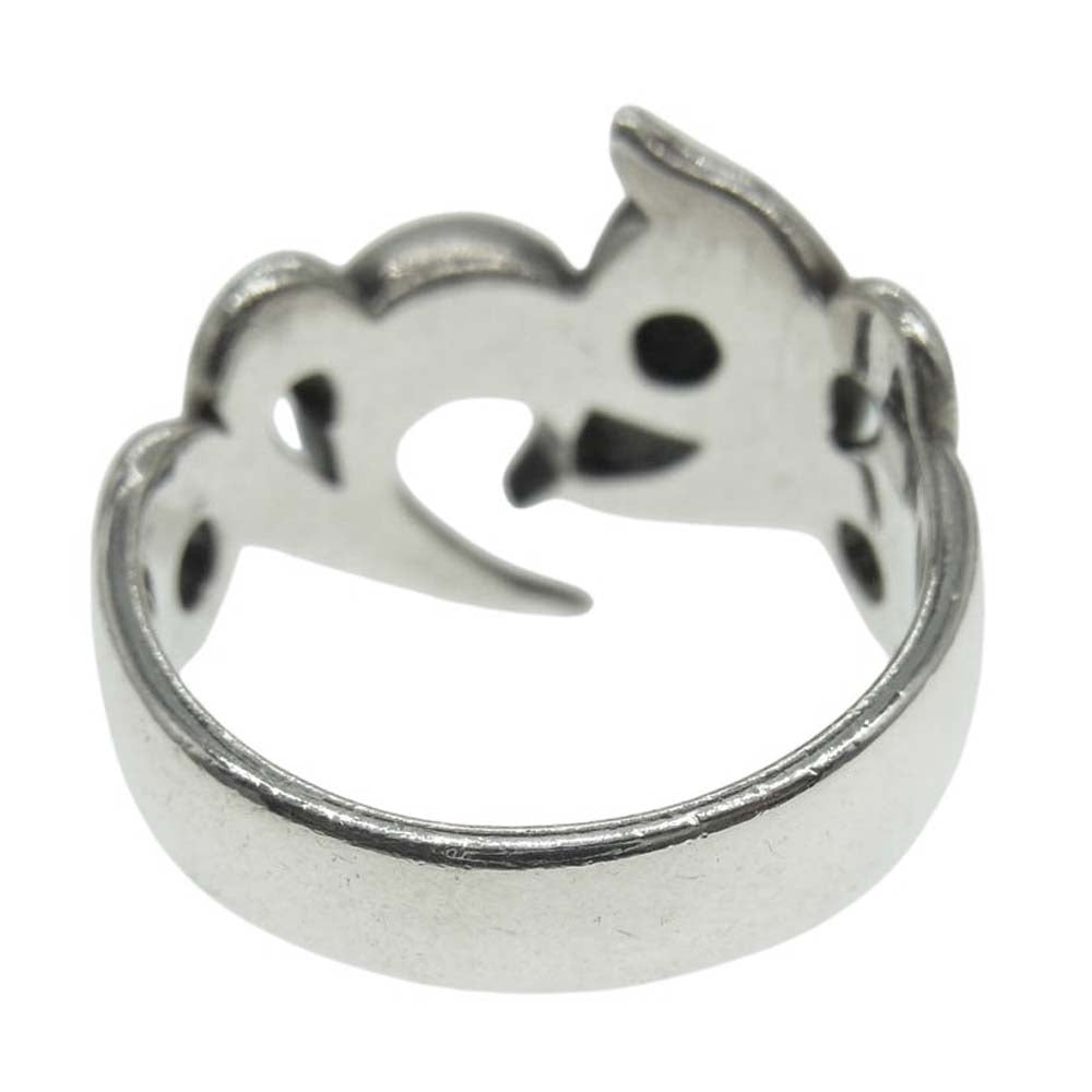 M'S COLLECTION エムズコレクション トライバル シルバー リング シルバー系 21号【中古】