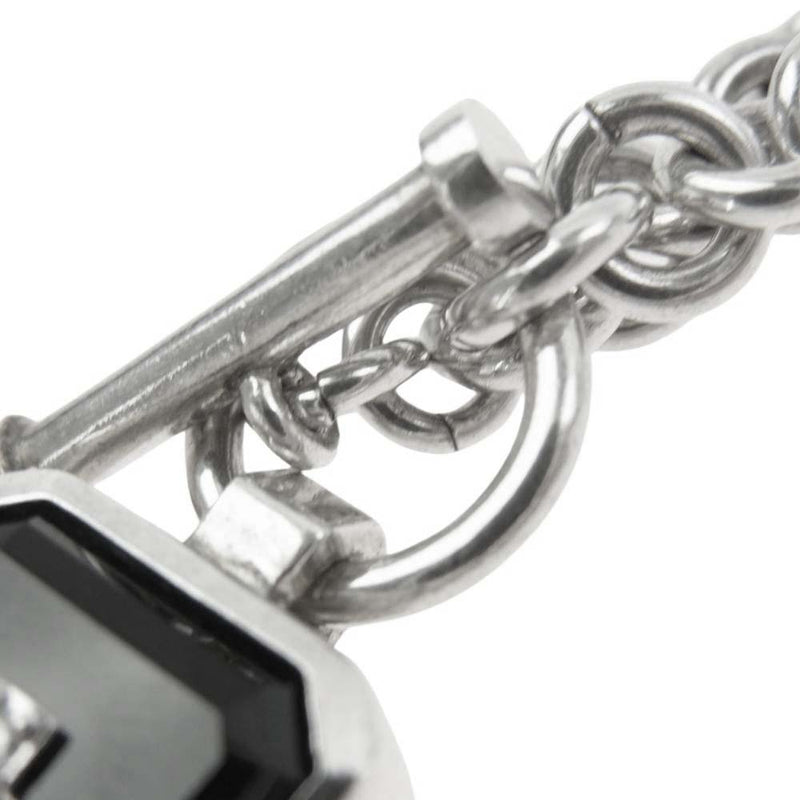 定価18.2万★ジャスティンデイビス ダイヤモンド・オニキス装飾ネックレス Justin Davis ジャスティンデイビス JNJ115 購入証明書付属 EMINEM