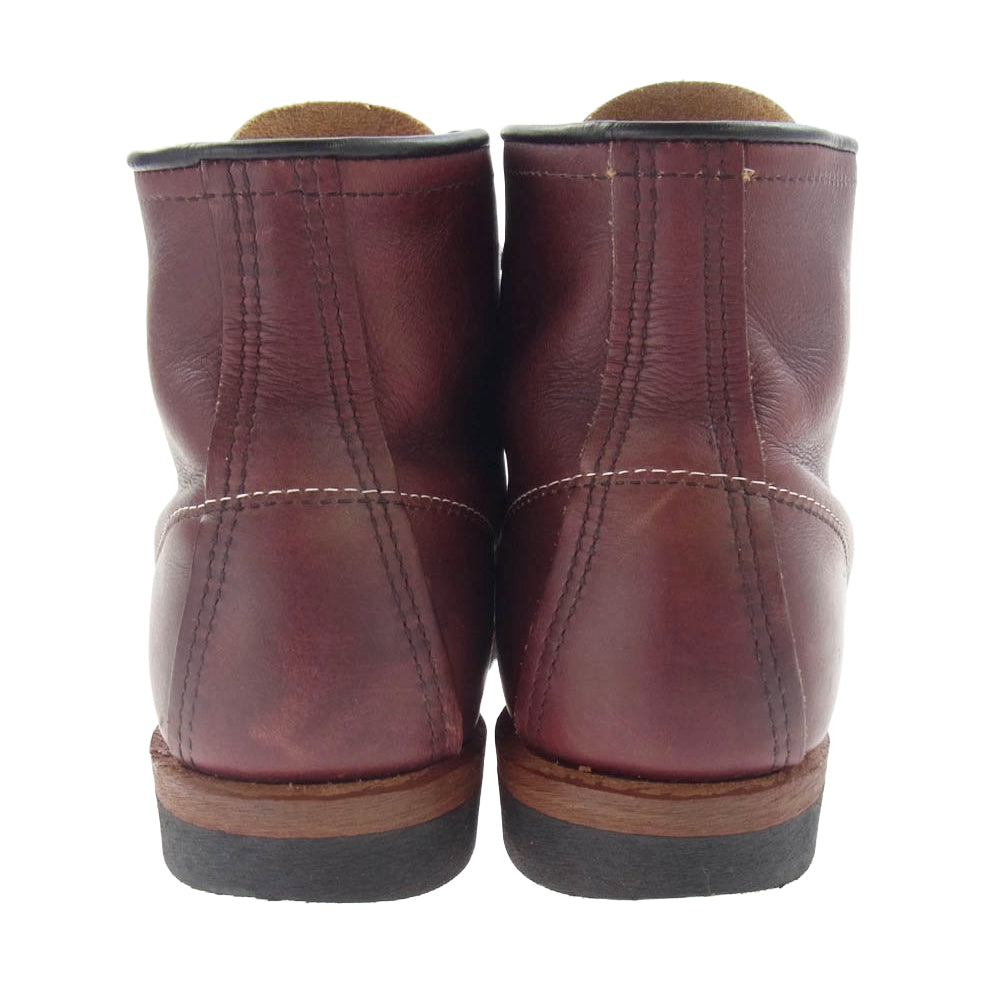 RED WING レッドウィング 9011 BECKMAN ベックマン レースアップ レザー ブーツ ワインレッド系 US7.5D【中古】