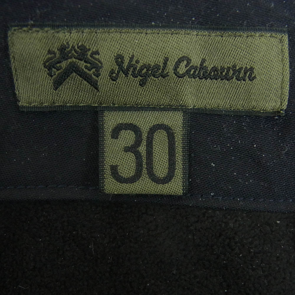 Nigel Cabourn ナイジェルケーボン 8049-00-50005 MOUNTAINEER PANT マウンテニア カーゴ パンツ ダークネイビー系 30【極上美品】【中古】