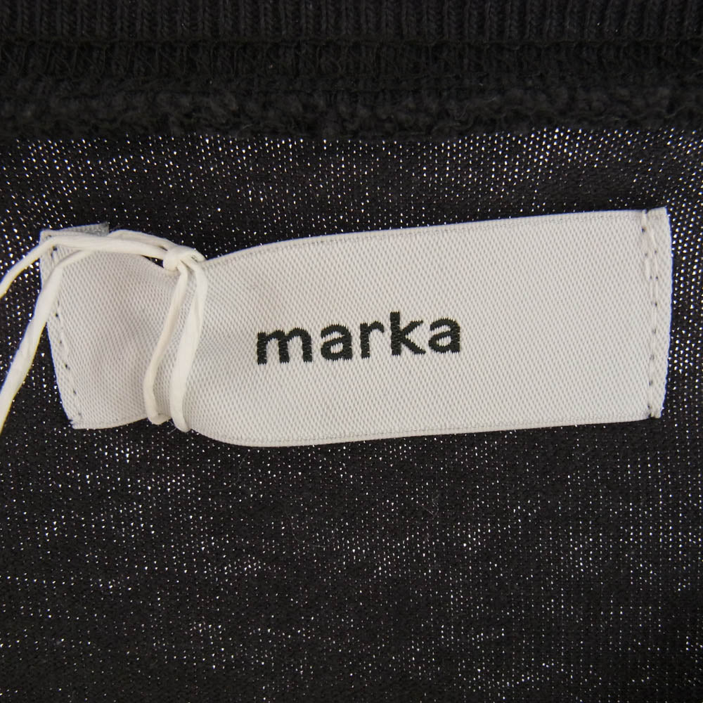 marka マーカ M23C-04CS01C SKIPPER TEE L/S スキッパー カットオフ カットソー ロングスリーブ Tシャツ チャコール系 SIZE 2【中古】