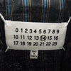 MAISON MARGIELA メゾンマルジェラ 21AW S50HA1007 14ライン ダメージ加工 レイヤード ニット セーター ブラック系 XL【中古】