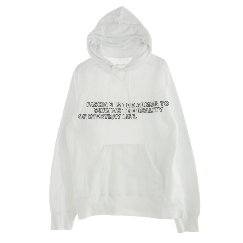 Sacai サカイ 2024年モデル 24-0892S Graphic Embroidery Hoodie グラフィックエンブロイダリー フーディ プルオーバー パーカー ホワイト ホワイト系 2【中古】