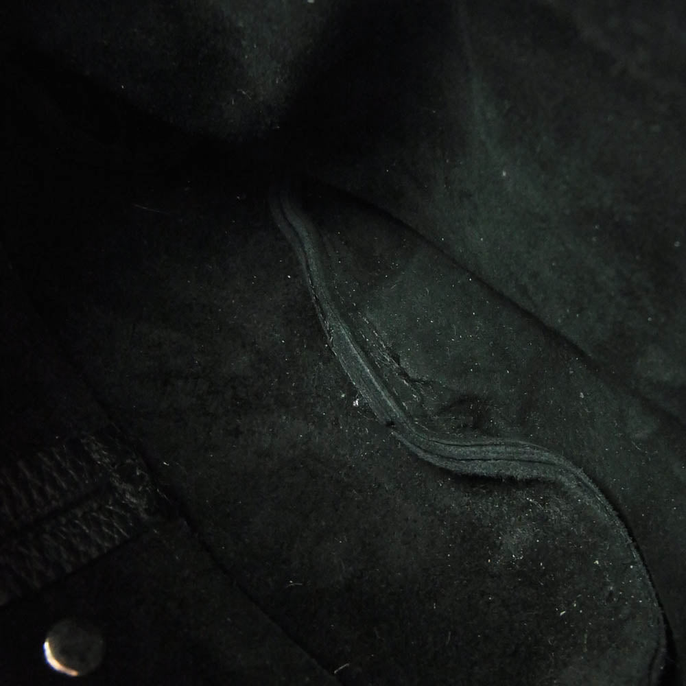 CHROME HEARTS クロムハーツ（原本無） #1 SNAT PACK スナットパック ダガージップ ガンスリンガーベルト レザー ウエストバッグ ブラック系【中古】
