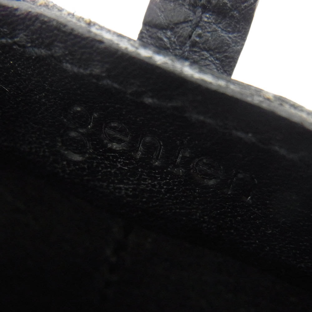 genten ゲンテン 4453010 バッグ型チャーム トスカスペリオーレ キーホルダー ブラック系【中古】