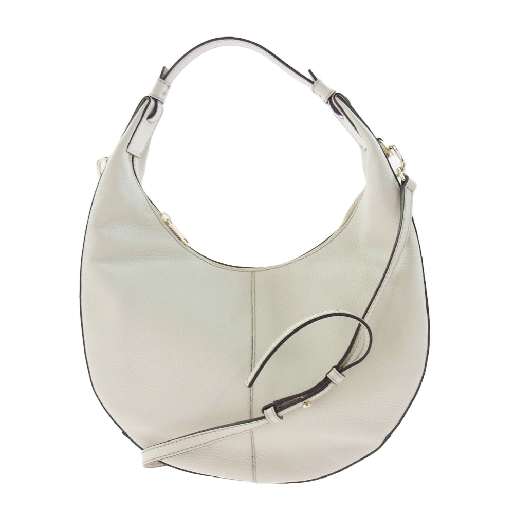 Furla フルラ ミアステラ ホーボーバッグ ホワイト系【中古  