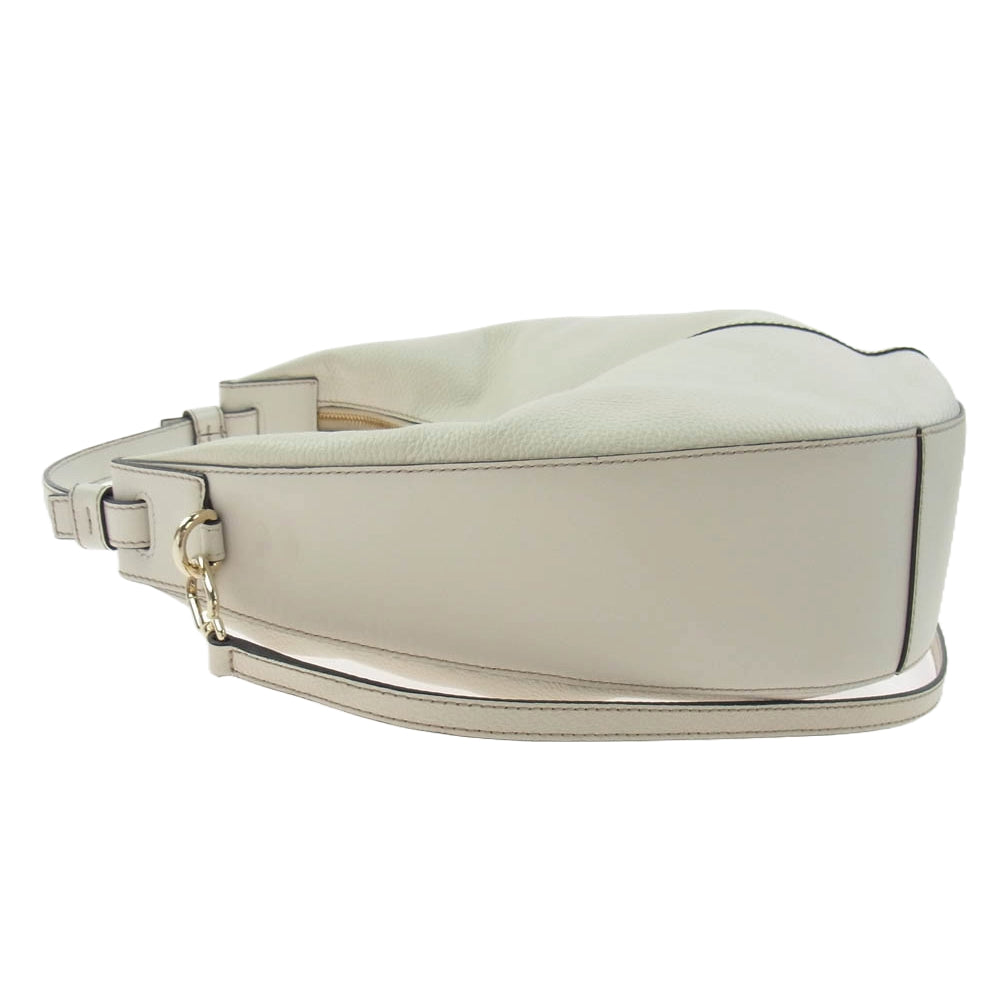 Furla フルラ ミアステラ ホーボーバッグ ホワイト系【中古】