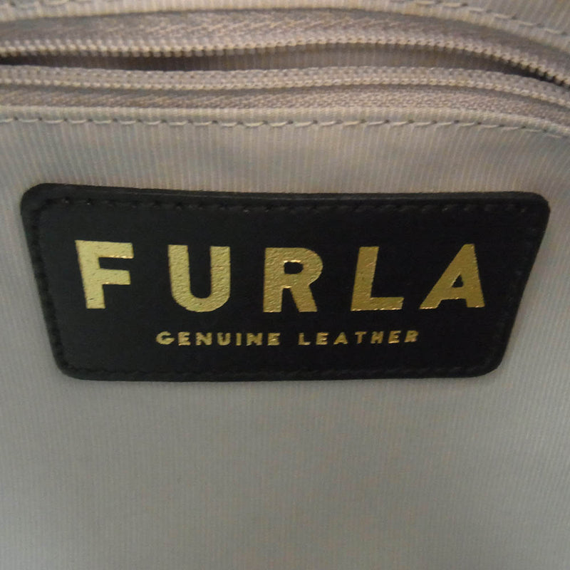 Furla フルラ ミアステラ ホーボーバッグ ホワイト系【中古  