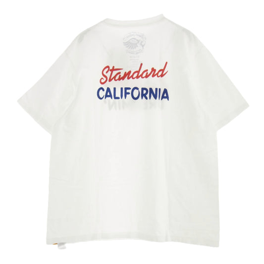 STANDARD CALIFORNIA スタンダードカリフォルニア SD California Dreamin’ T プリント 半袖 Tシャツ ホワイト系 XL【新古品】【未使用】【中古】