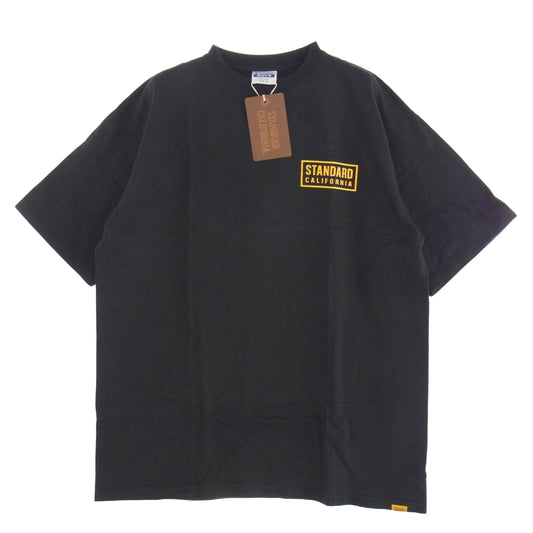 STANDARD CALIFORNIA スタンダードカリフォルニア SD Heavyweight Box Logo T ヘヴィーウェイト ボックスロゴ 半袖 Tシャツ ブラック系 XL【新古品】【未使用】【中古】