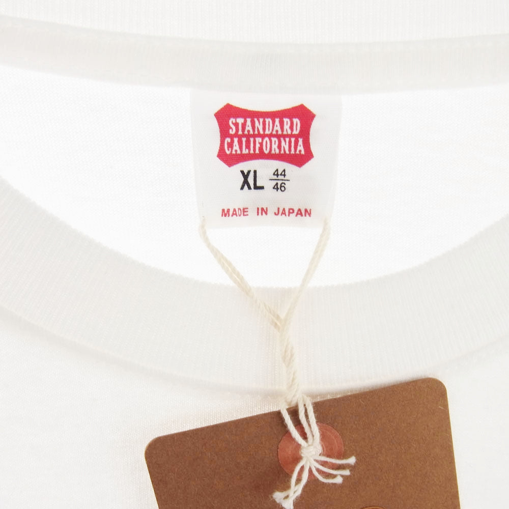 STANDARD CALIFORNIA スタンダードカリフォルニア × GREMLiNS グレムリン SD LOGO T & NICI STUFFED TOY Tシャツ ぬいぐるみセット ホワイト系 XL【新古品】【未使用】【中古】