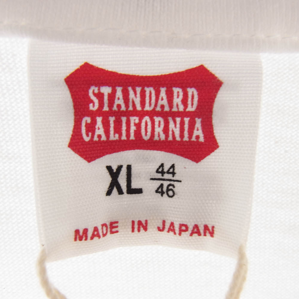 STANDARD CALIFORNIA スタンダードカリフォルニア × GREMLiNS グレムリン SD LOGO T & NICI STUFFED TOY Tシャツ ぬいぐるみセット ホワイト系 XL【新古品】【未使用】【中古】