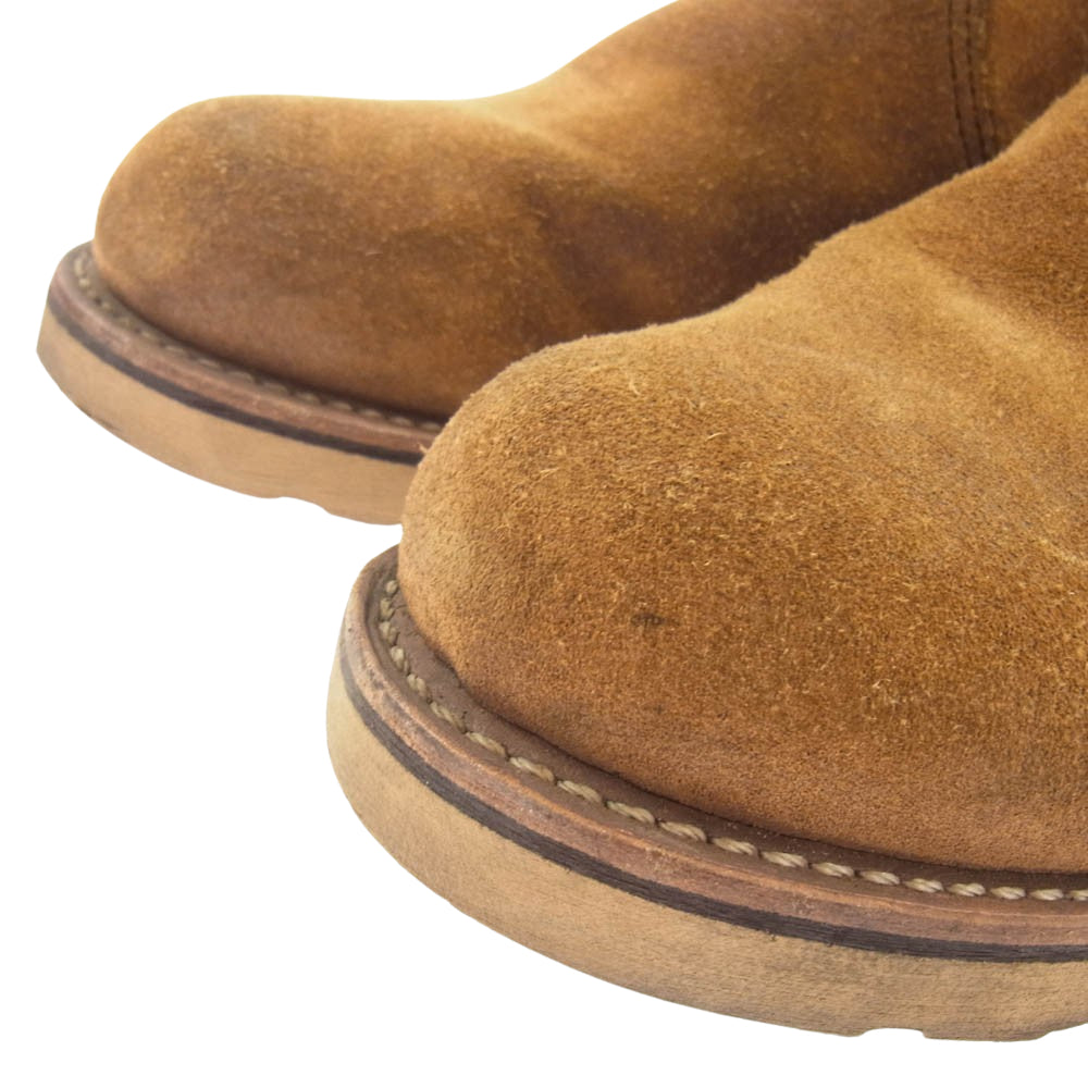 RED WING レッドウィング 3192 CLASSIC CHELSEA HAWTHORNE  クラシックチェルシー ワーク サイドゴア ブーツ ホーソーン ライトブラウン系 7 1/2 D【中古】