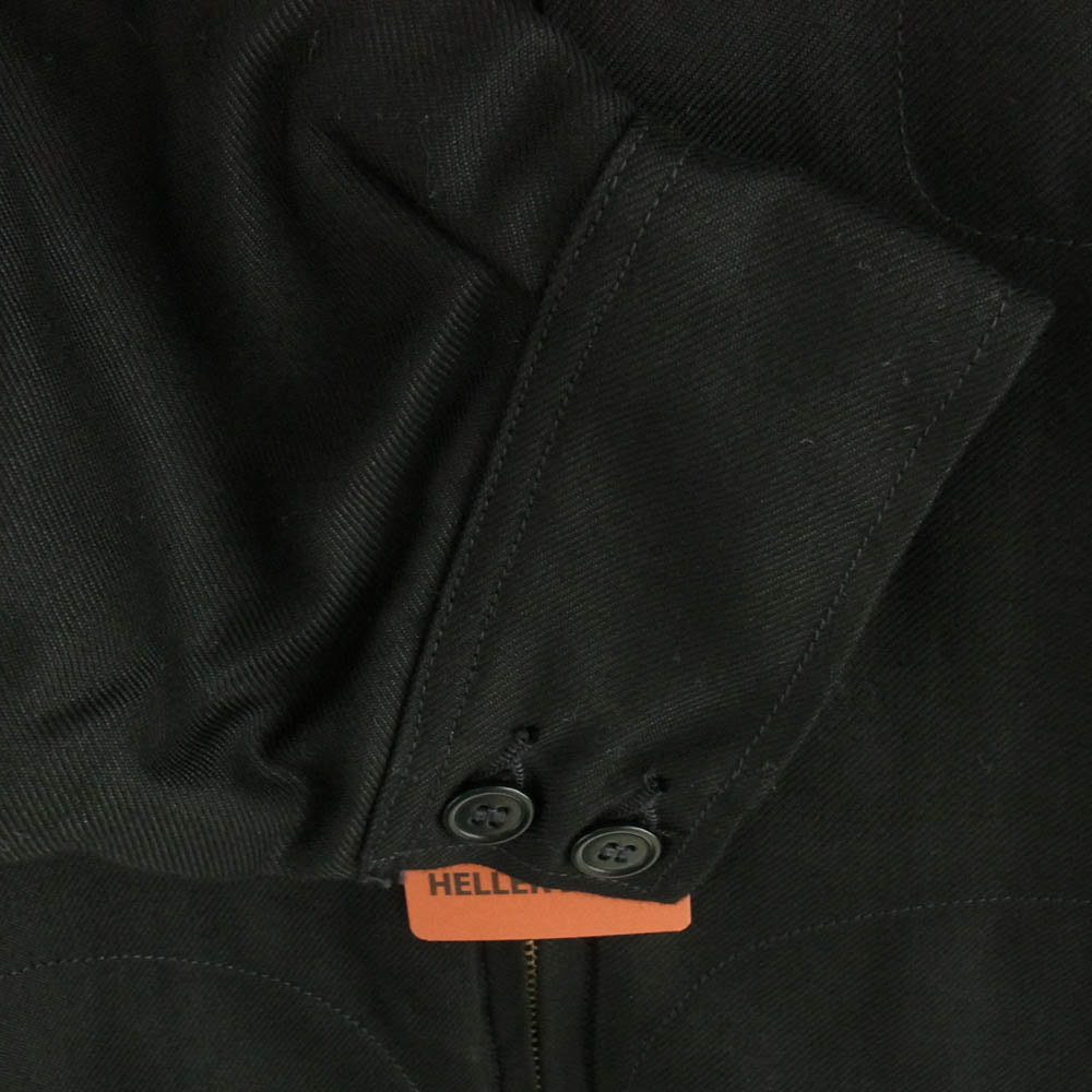 WAREHOUSE ウエアハウス HELLER'S CAFE ヘラーズカフェ 1950年代 復刻 USS CREWs Souvenir Jacket DRAGON ANCHOR 刺繍 スーベニア ジャケット ブラック系 38【極上美品】【中古】