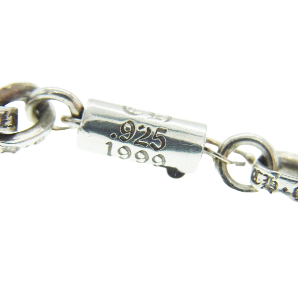 CHROME HEARTS クロムハーツ（原本無） PAPER CHAIN 18inch ペーパーチェーン 18インチ ネックレス シルバー系【中古】