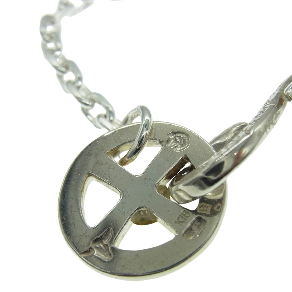 TADY&KING タディアンドキング イーグルフック ＆ レギュラーホイール GPイーグル付 45cm 太角 チェーン シルバー系【美品】【中古】