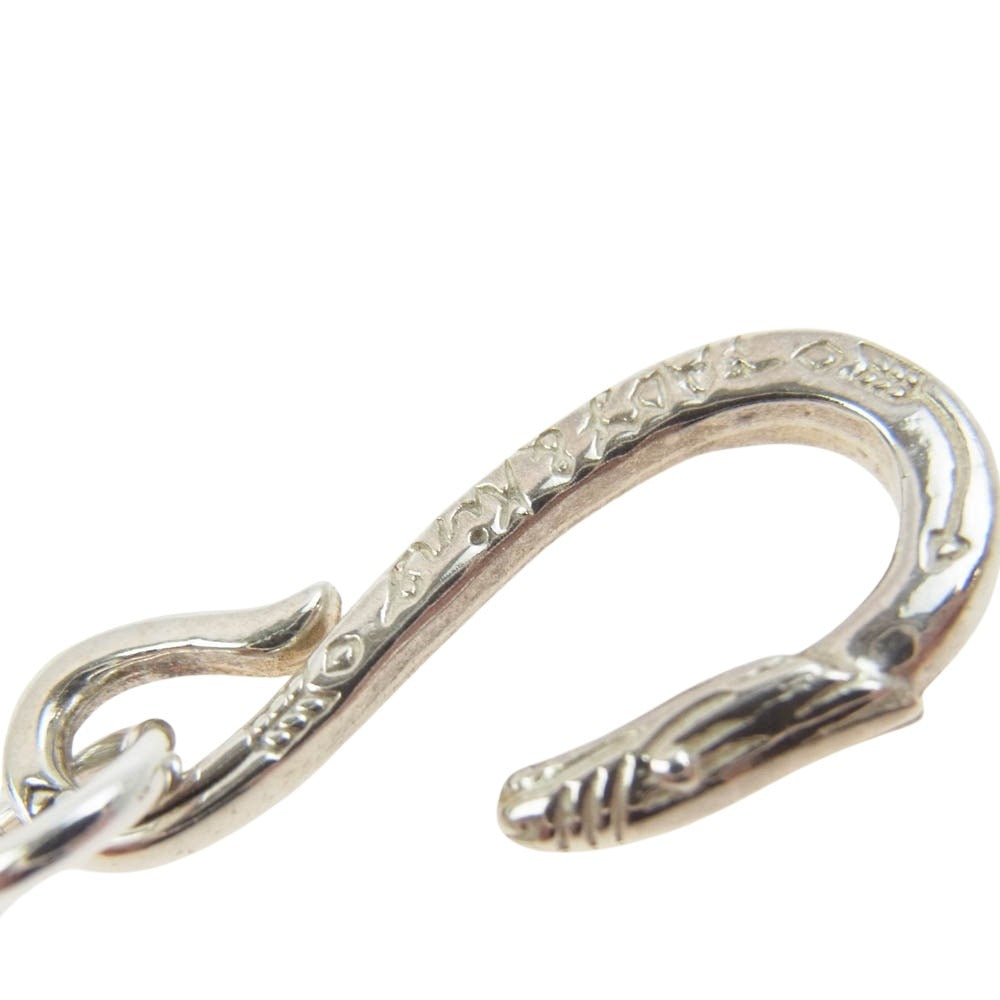 TADY&KING タディアンドキング イーグルフック ＆ レギュラーホイール GPイーグル付 45cm 太角 チェーン シルバー系【美品】【中古】