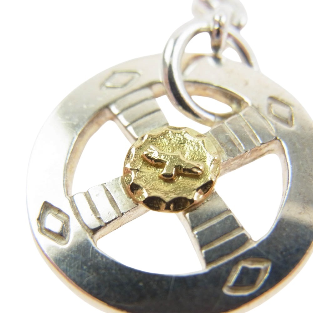 TADY&KING タディアンドキング イーグルフック ＆ レギュラーホイール GPイーグル付 45cm 太角 チェーン シルバー系【美品】【中古】