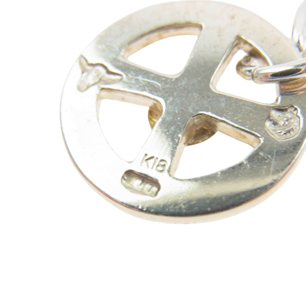 TADY&KING タディアンドキング イーグルフック ＆ レギュラーホイール GPイーグル付 45cm 太角 チェーン シルバー系【美品】【中古】